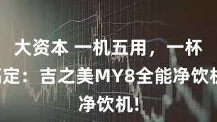 大资本 一机五用，一杯搞定：吉之美MY8全能净饮机!